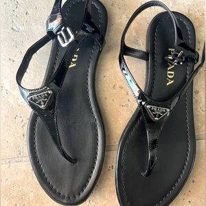 Prada sandals black